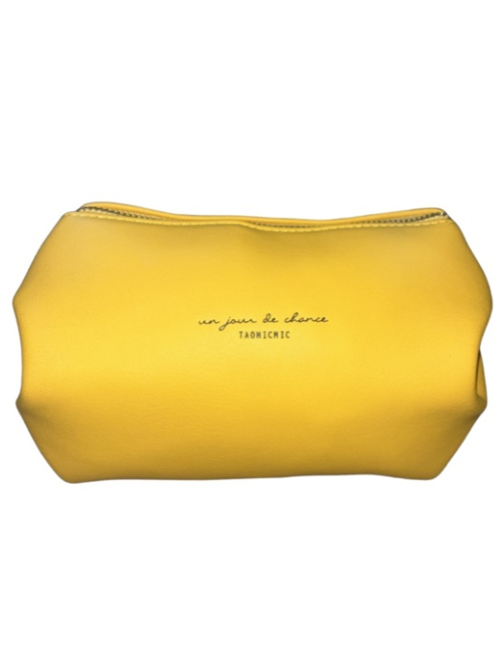 TAOMICMIC "Un Jour De Chance" Yellow Cosmetic Makeup Travel Bag